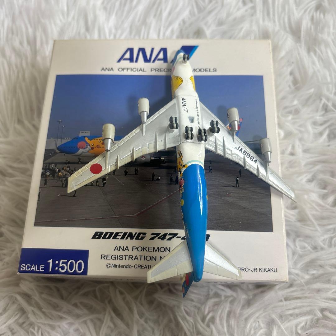 中古】1/500 ANA ボーイング747-400 JA8964 ポケモン - メルカリ