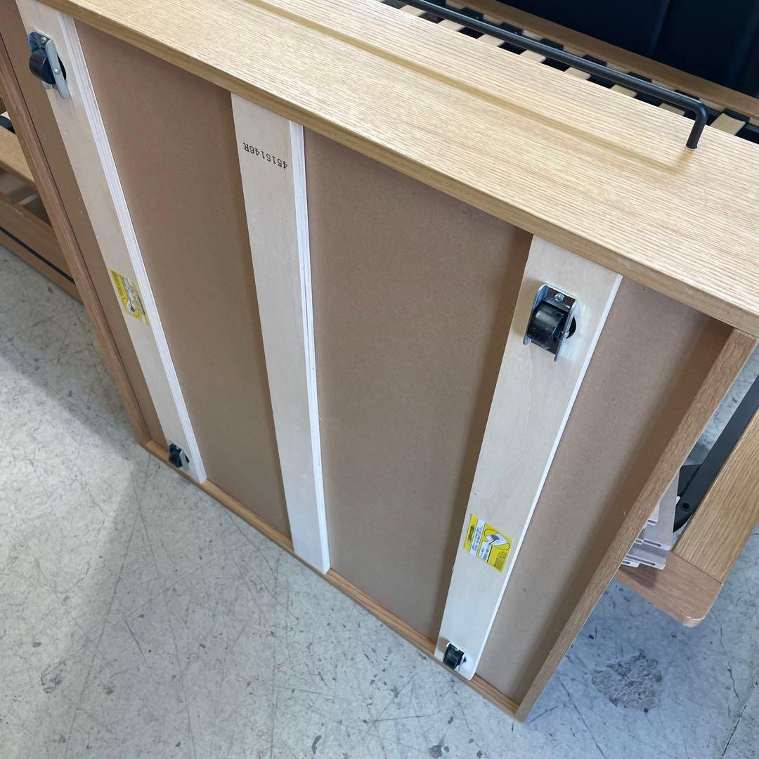 【無印良品】MUJI セミダブル　ベッド　マットレス　引き出し付き　足付き　愛知