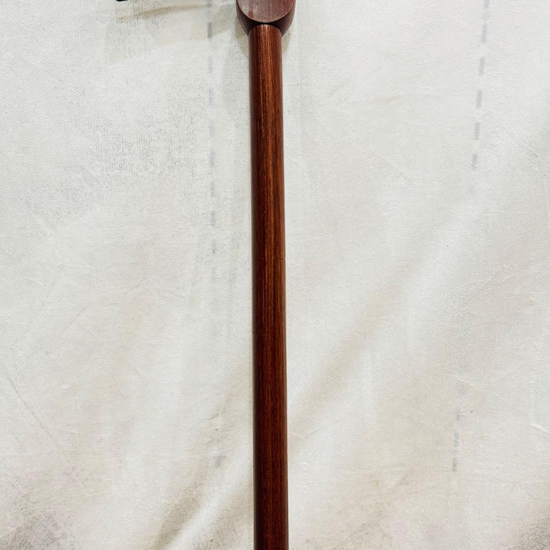 高級 三味線 中棹 紅木 丸打ち胴 ケース付き