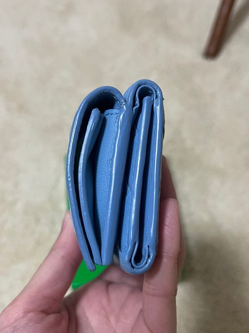 ボッテガヴェネタ イントレチャート タイニー三つ折りウォレット