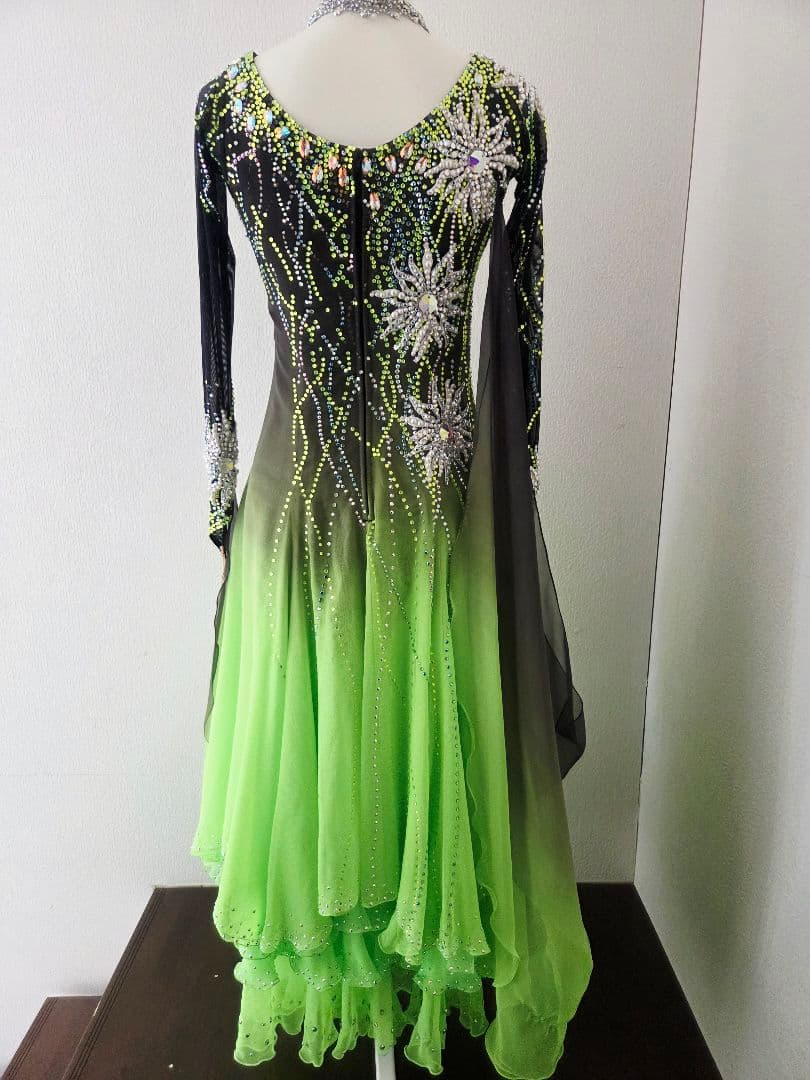 スワロフスキー＆パール オーダードレス スタンダード 社交ダンス