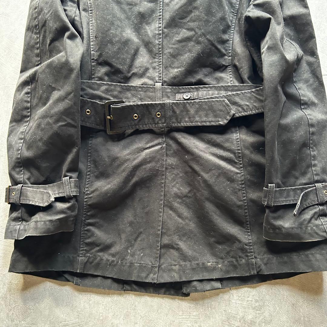 ジャケット・アウター PPFM grunge gimmick fur coat y2k black