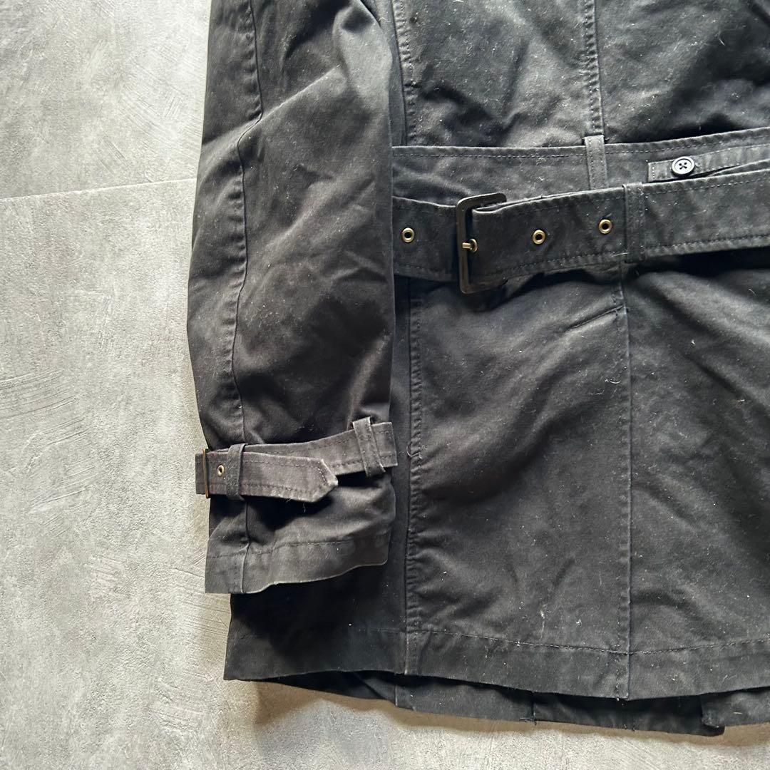 ジャケット・アウター PPFM grunge gimmick fur coat y2k black