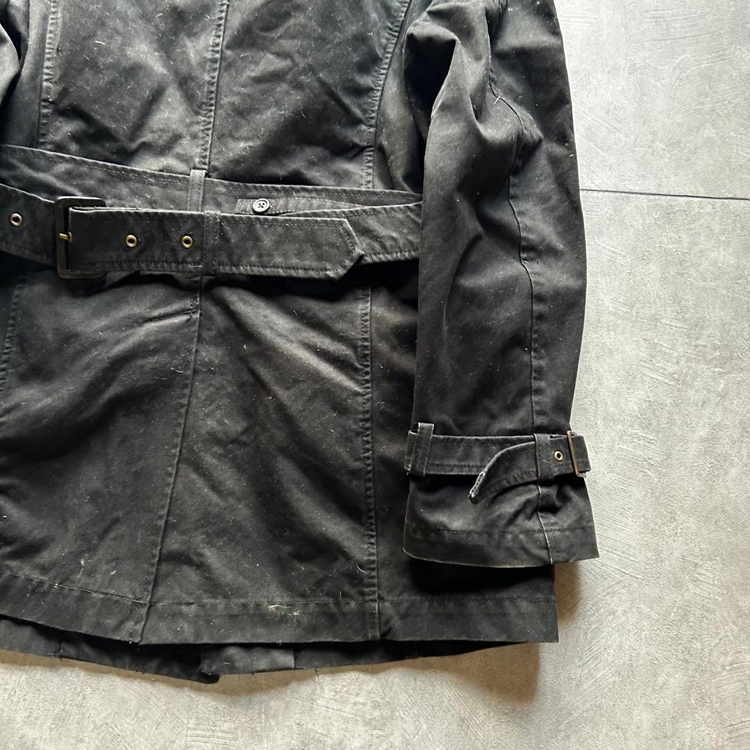 ジャケット・アウター PPFM grunge gimmick fur coat y2k black