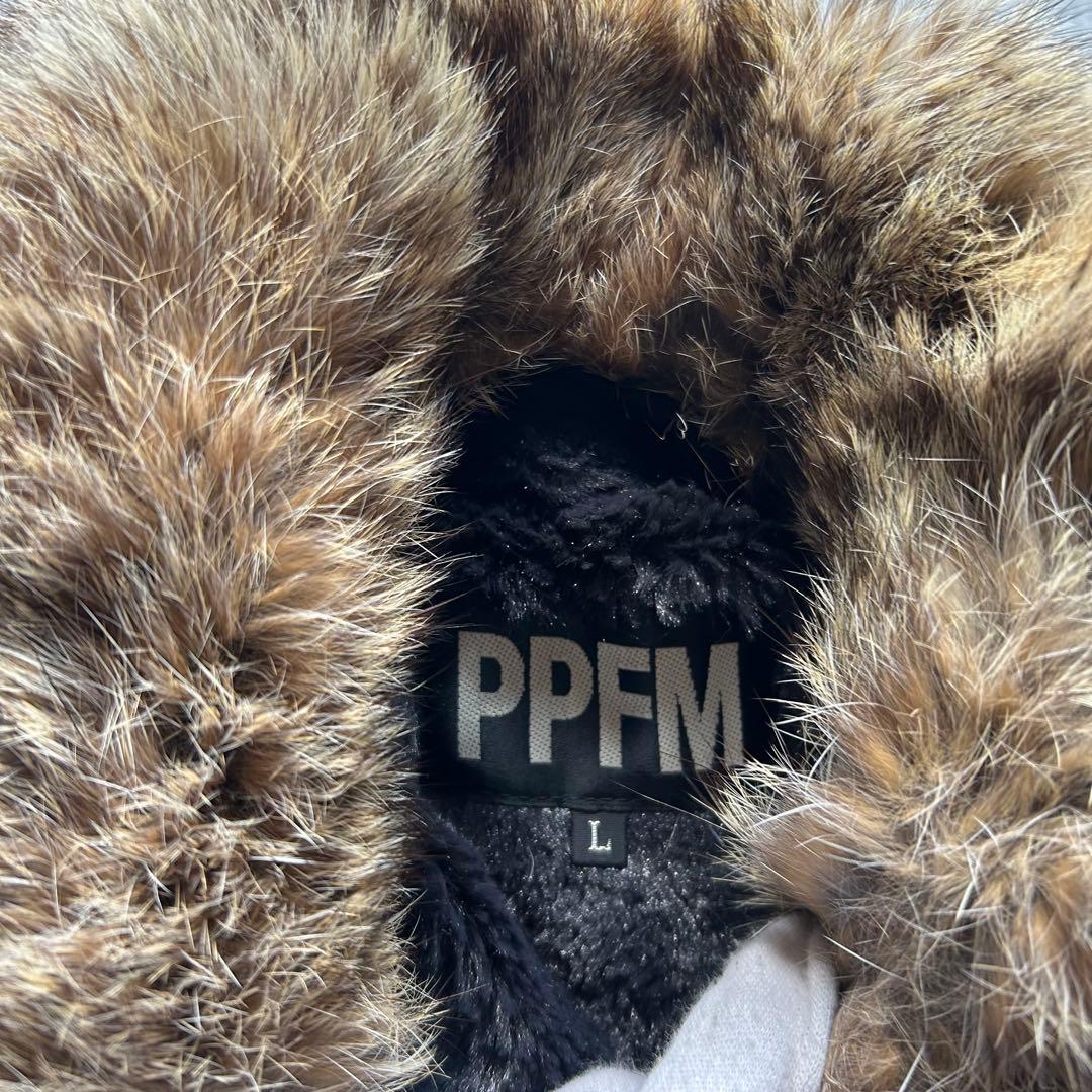 ジャケット・アウター PPFM grunge gimmick fur coat y2k black
