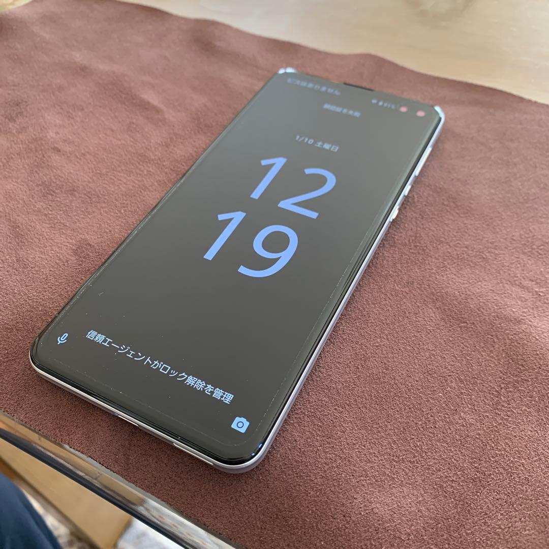 SHARP AQUOS sense4 plusホワイト スマートフォン 本体