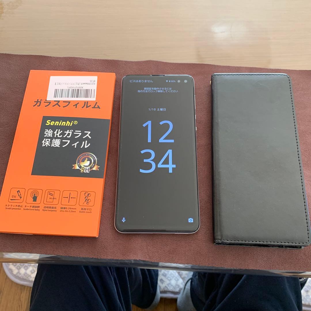 SHARP AQUOS sense4 plusホワイト スマートフォン 本体