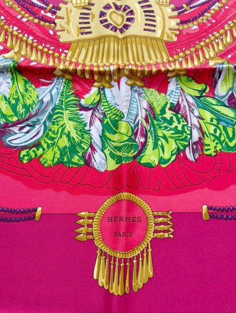 美品 エルメス HERMES カレ90 スカーフ タグ付き