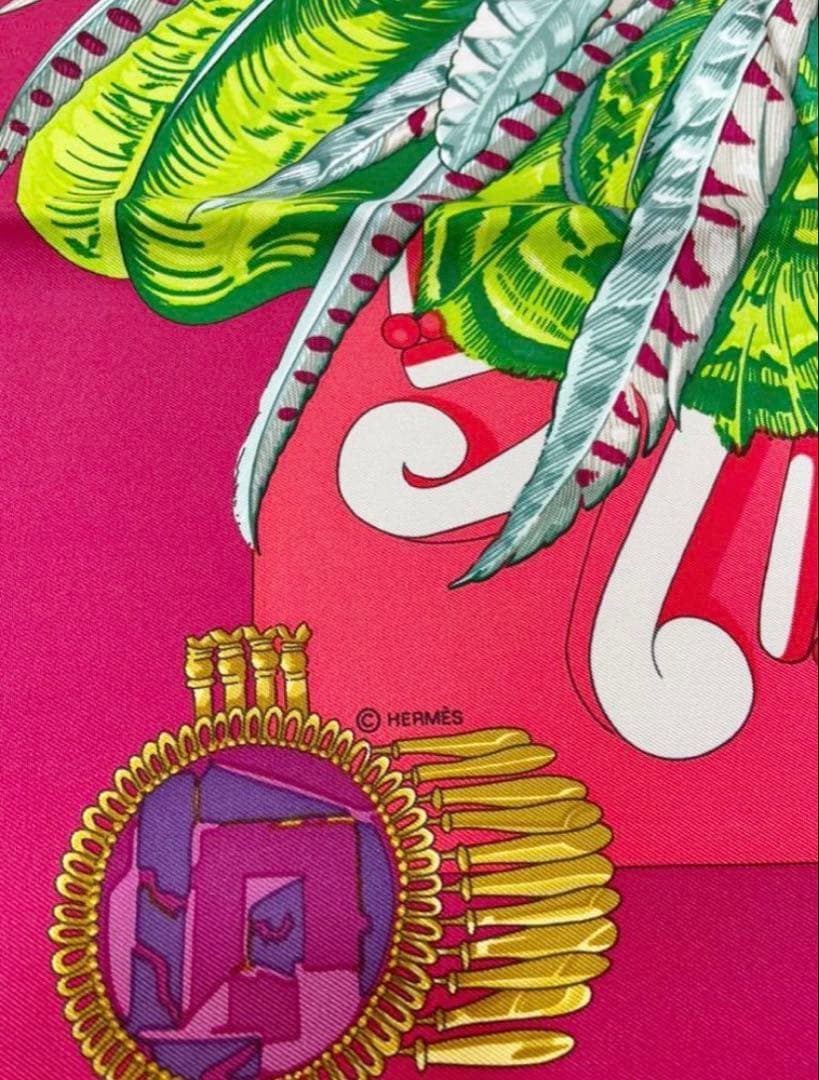 美品 エルメス HERMES カレ90 スカーフ タグ付き