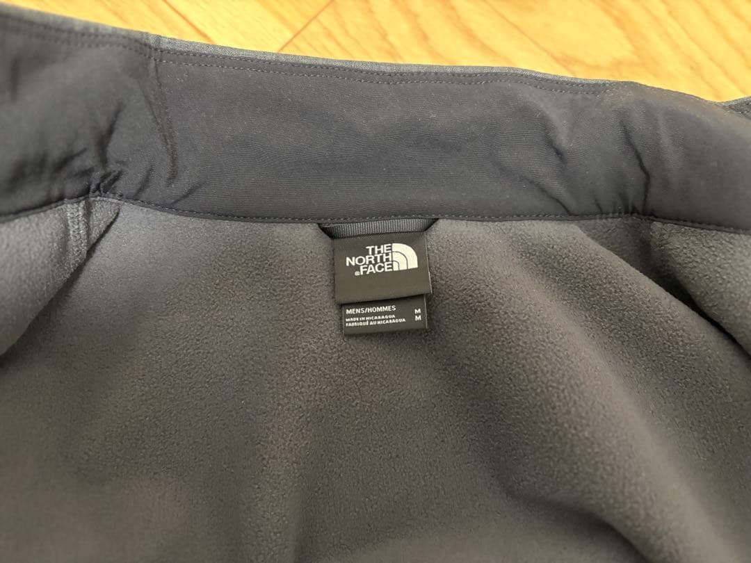 THE NORTH FACE ソフトシェルジャケット ダークグレー Mサイズ