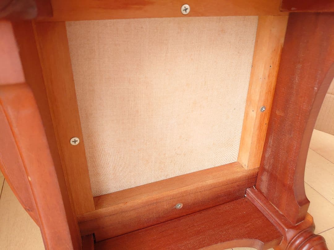 アンティーク 木製椅子 コスメティックチェア ウッドチェア