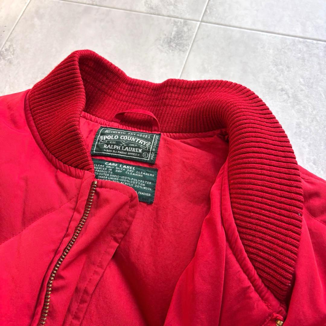 極美品】90s ポロカントリー ダウンジャケット スカイライナー ダイヤ