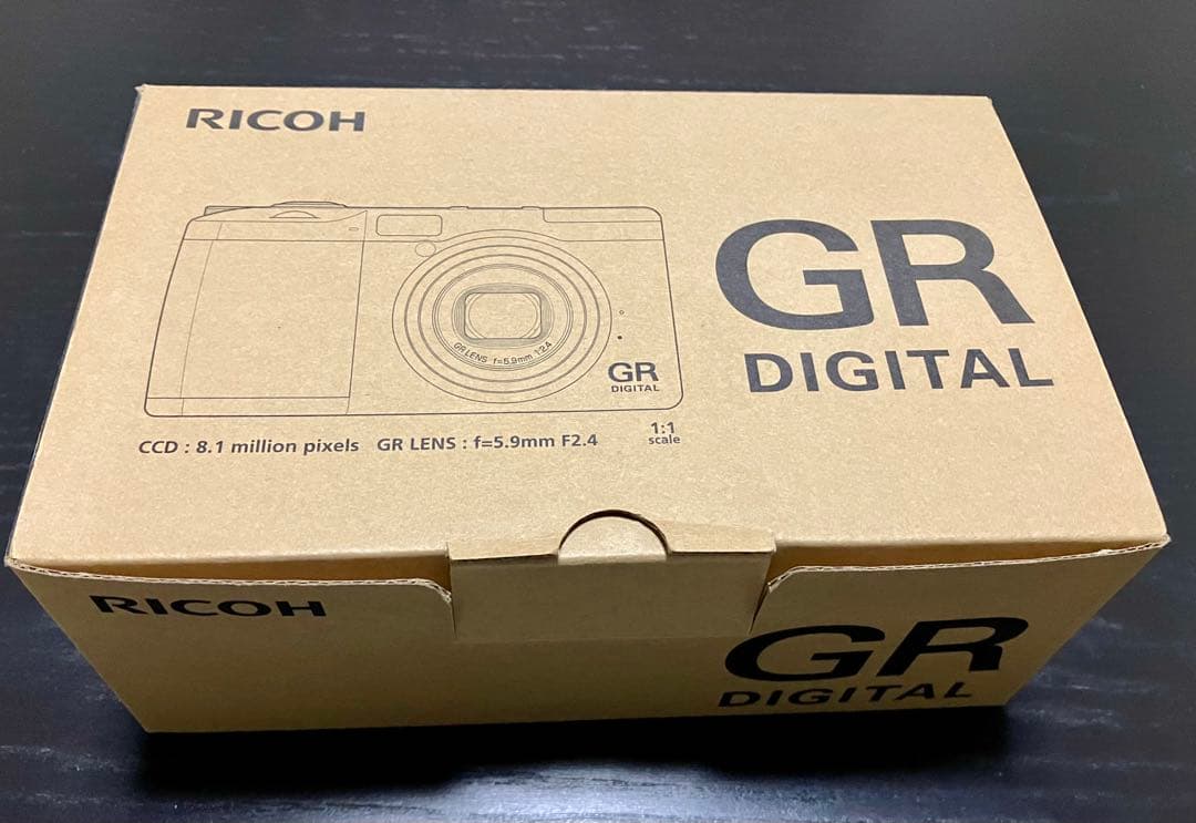RICOH GR DIGITAL初代 デジタルカメラ　動作確認済　美品　箱付き