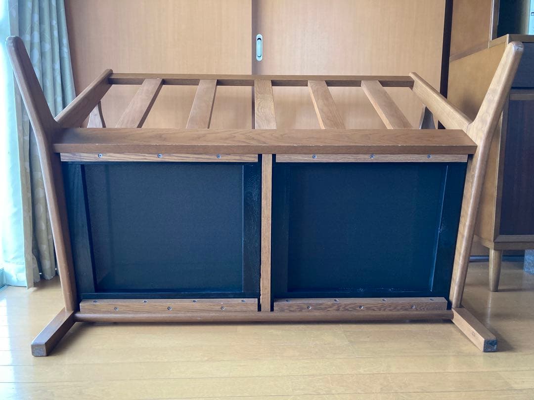 unico で購入　グレー2人掛け　ソファ