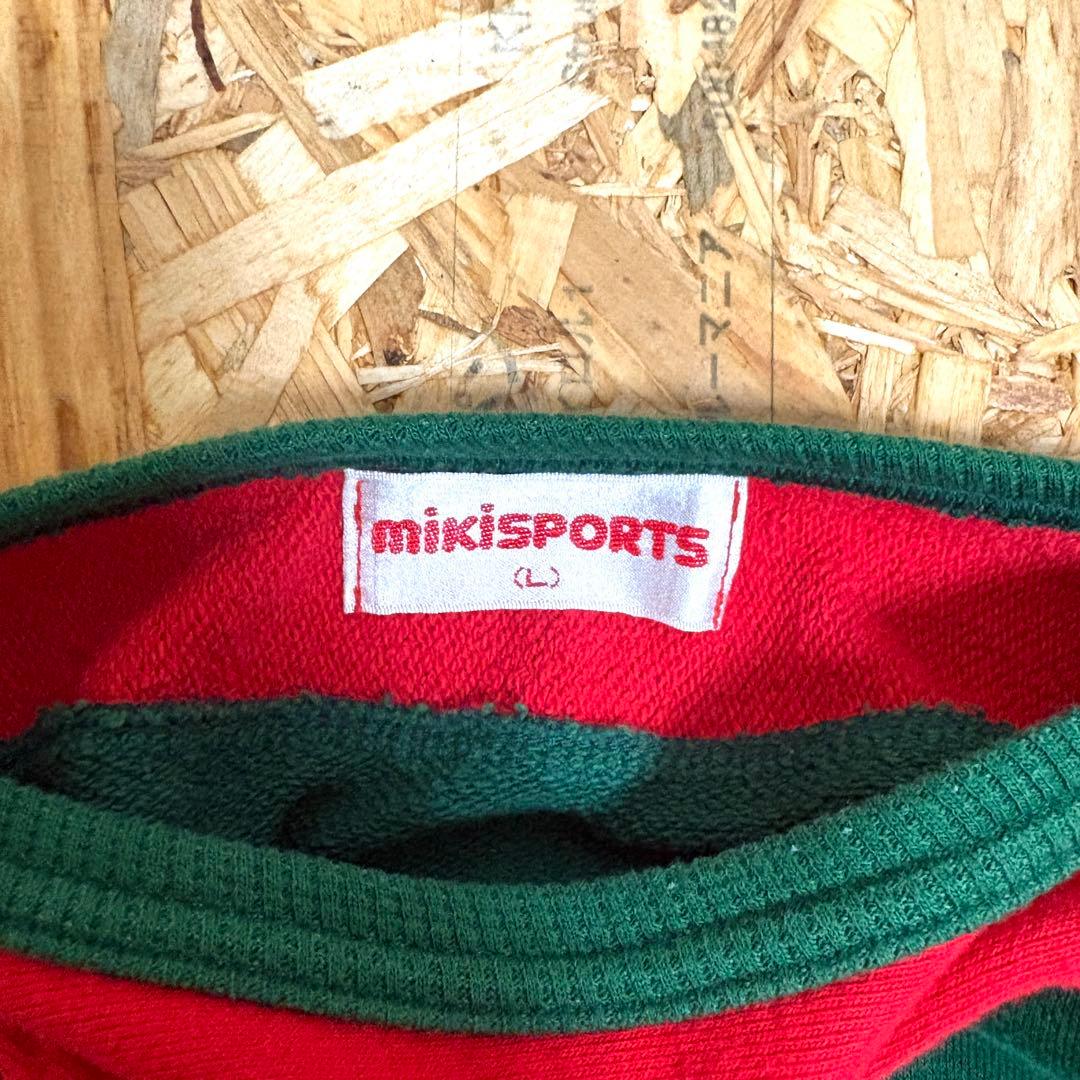 トップス 90s 00s OLD MIKI HOUSE sweat set up