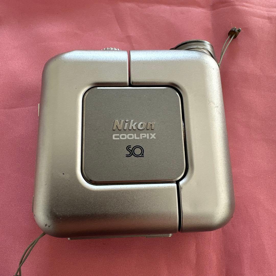 【動作未確認】Nikon COOLPIX SQ ニコンデジタルカメラ シルバー