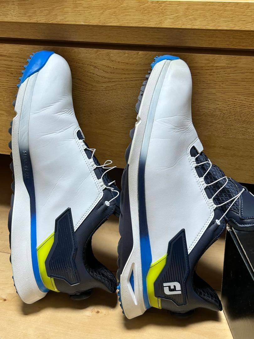 極美品！ 2025.10月購入 フットジョイ プロSLX ボア ゴルフシューズ