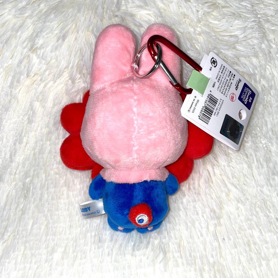 ミャクミャク なりきり サンリオ カラビナBC マイメロディ ぬいぐるみ