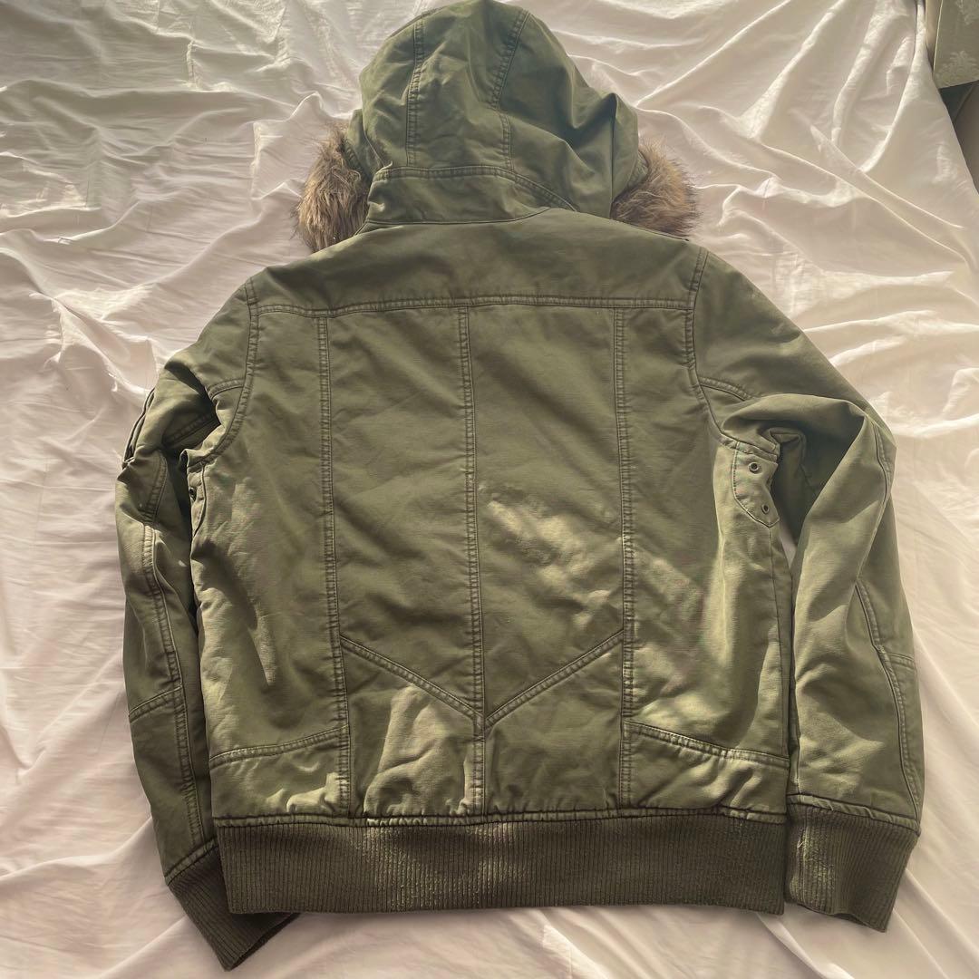 DIESEL N-2B archive y2k flight jacket L