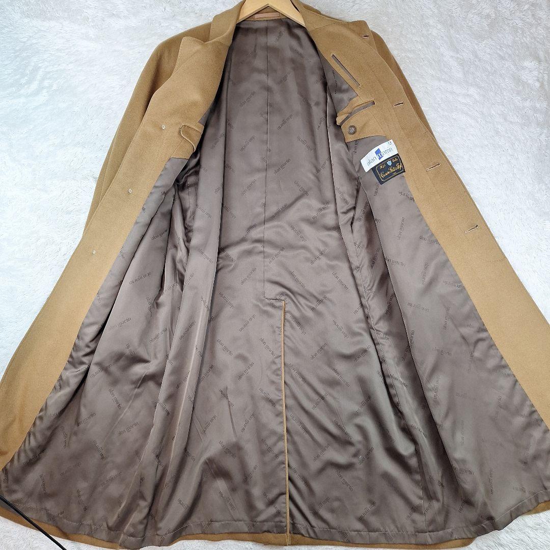 alan martin イタリア生地　カシミヤ100 ステンカラーコート　XL