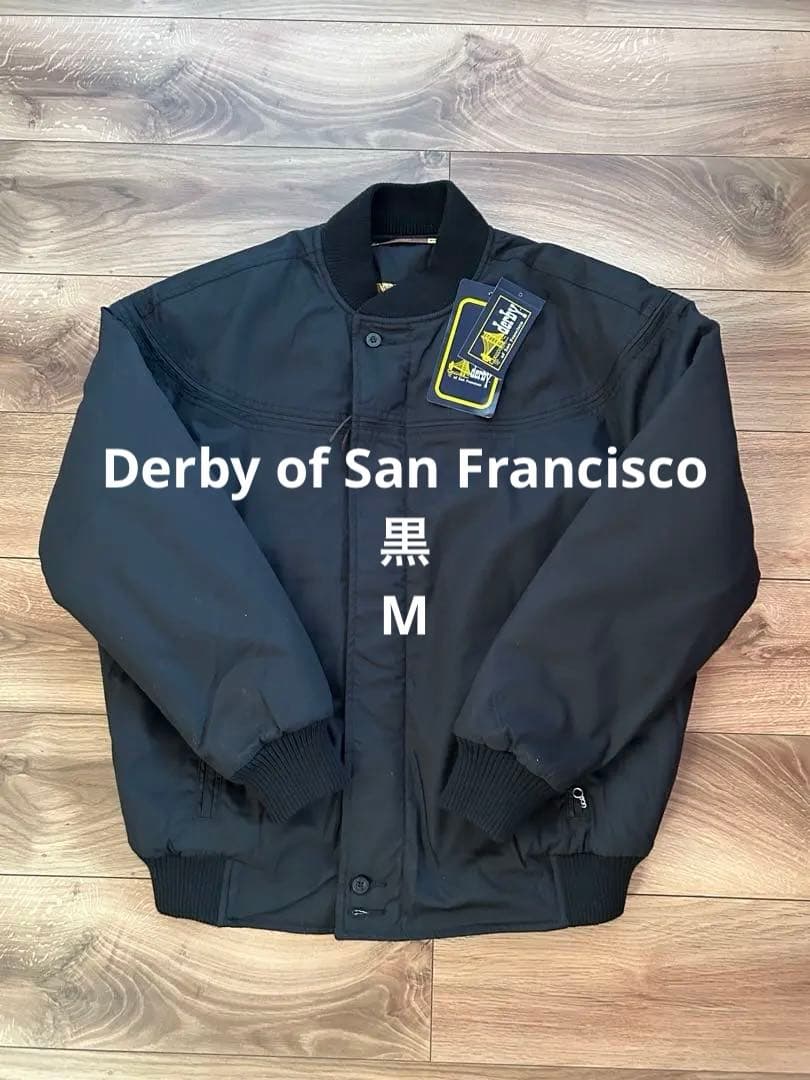 Derby of San Francisco ダービージャケット 黒 Mサイズ