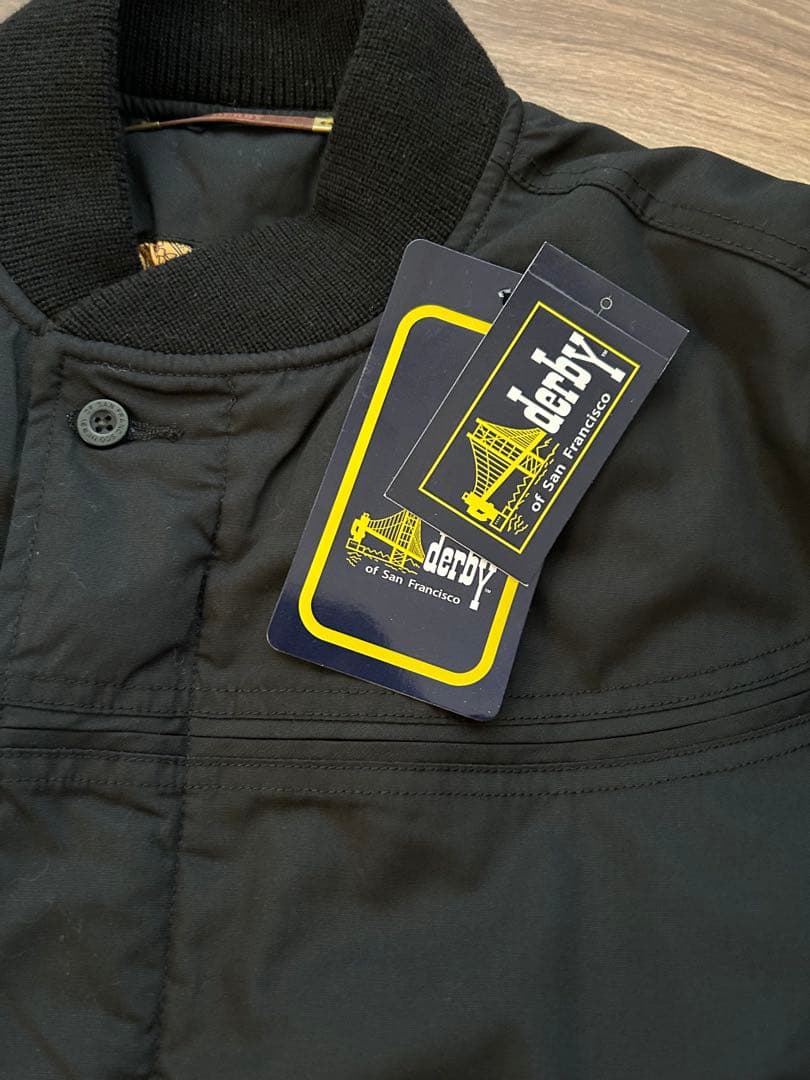 Derby of San Francisco ダービージャケット 黒 Mサイズ