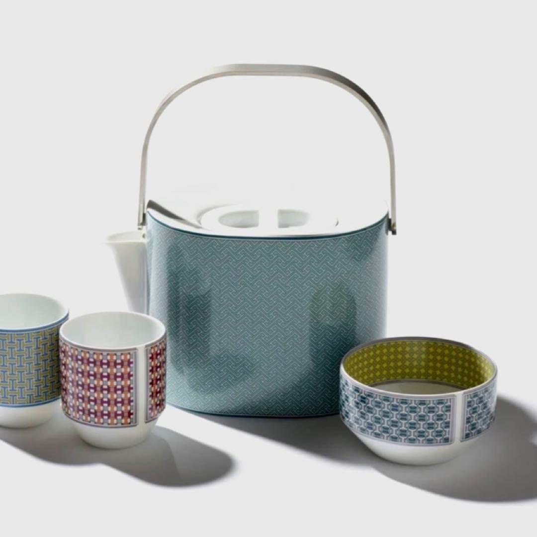 エルメス HERMES タイ・セット TIE SET ティーポット