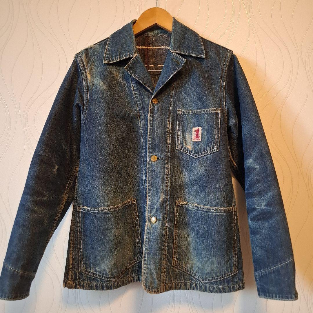 シュガーケーン　デニムカバーオール　ブランケットライナー付き激渋！！