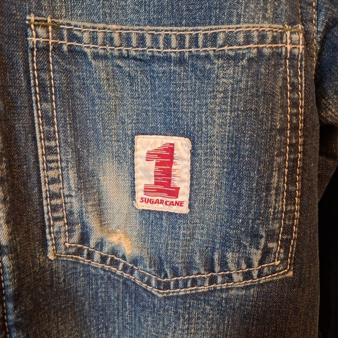 シュガーケーン　デニムカバーオール　ブランケットライナー付き激渋！！