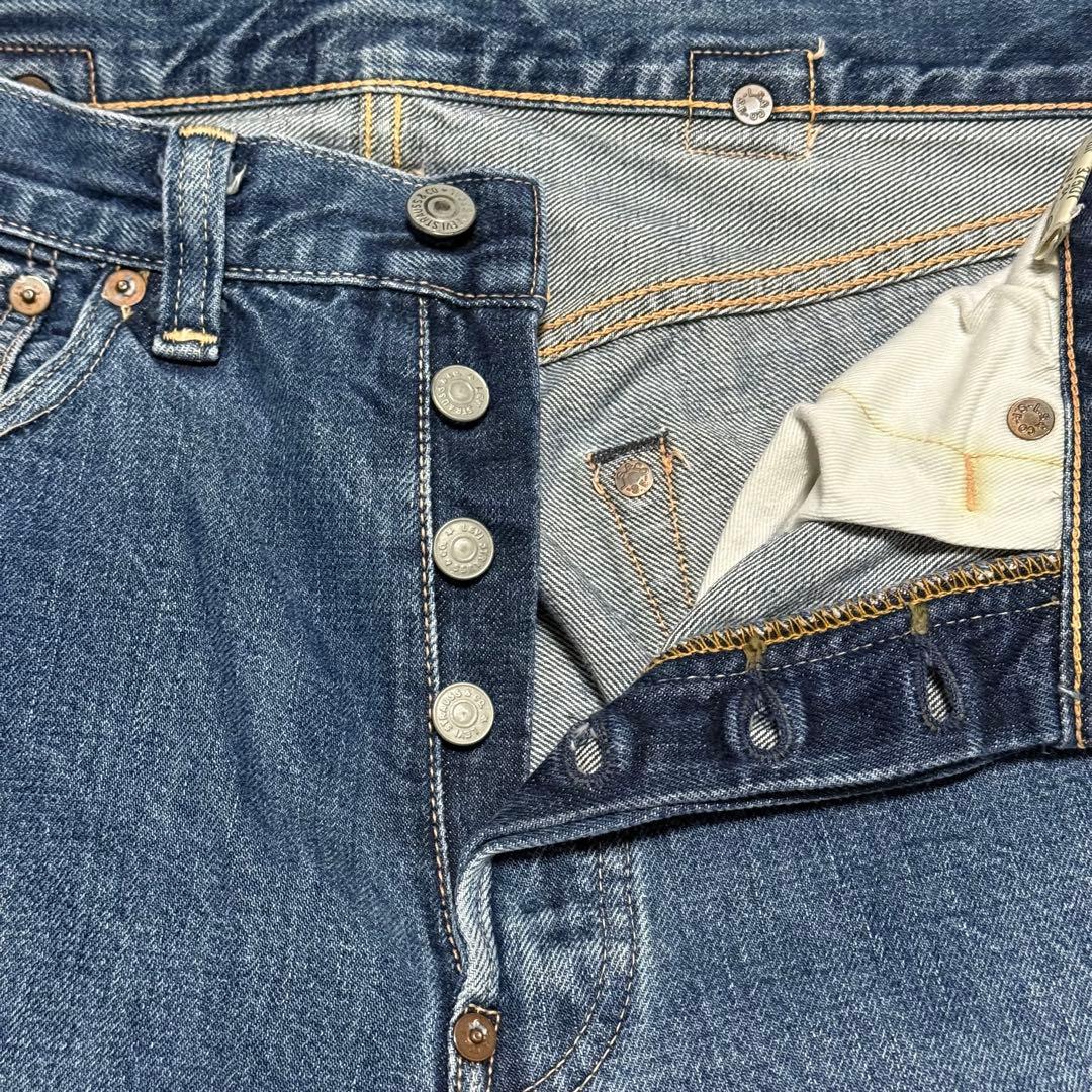 LEVI'S 501XX シンチバック 赤耳 LVC ビッグE J22 W34 - メルカリ