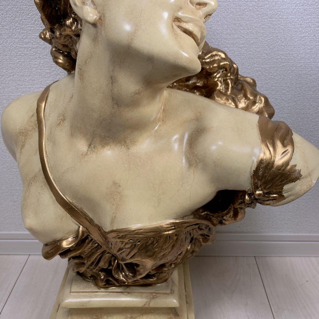 オペラ座のダンスをする女性胸像 彫刻複製　オブジェ　ジャン＝バティスト・カルポー