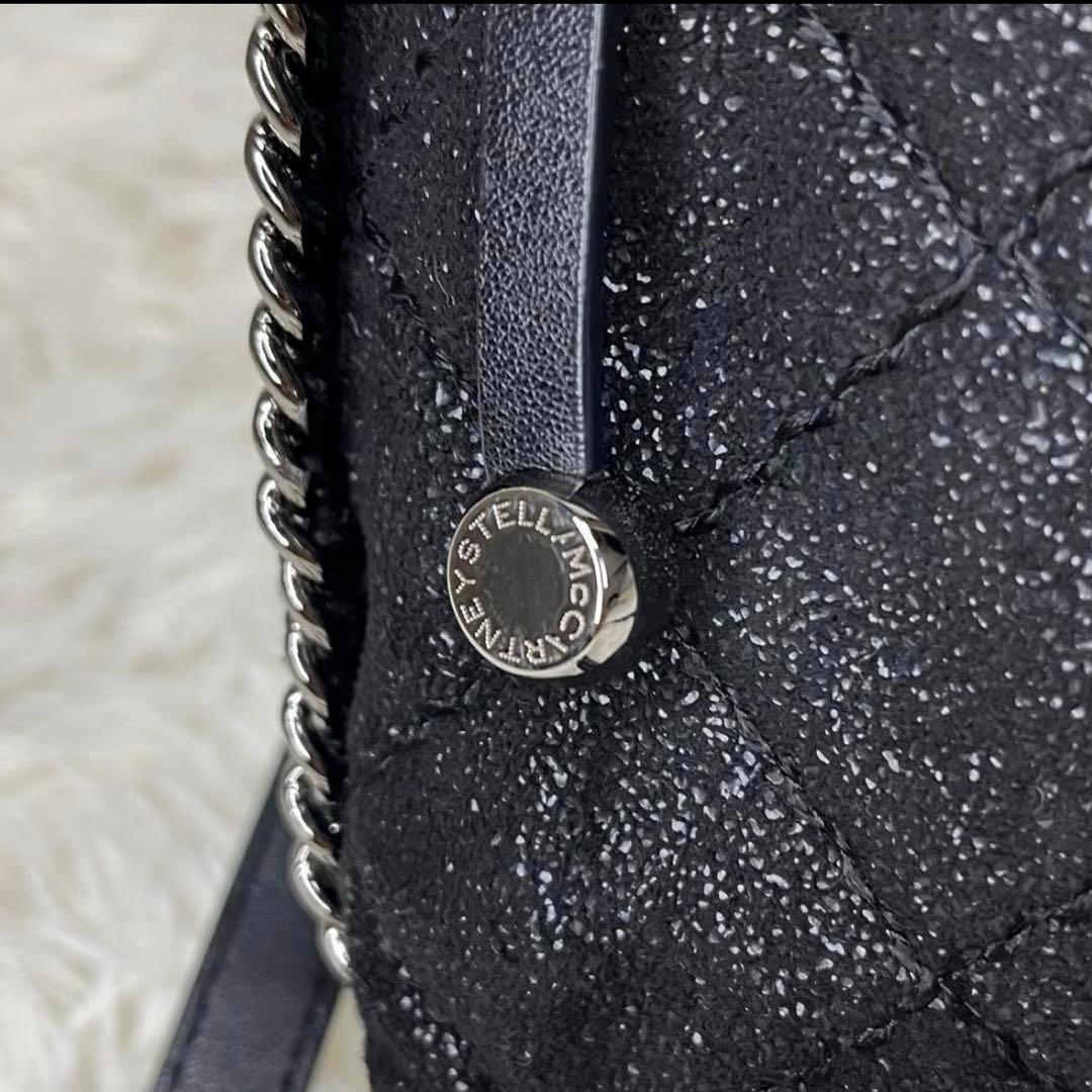 STELLAMcCARTNEY ファラベラ ミニリュック キルティング 黒