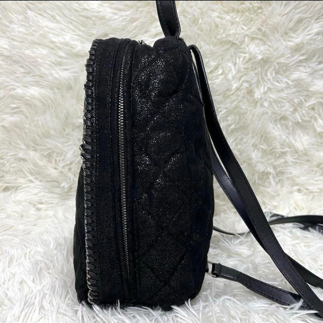 STELLAMcCARTNEY ファラベラ ミニリュック キルティング 黒