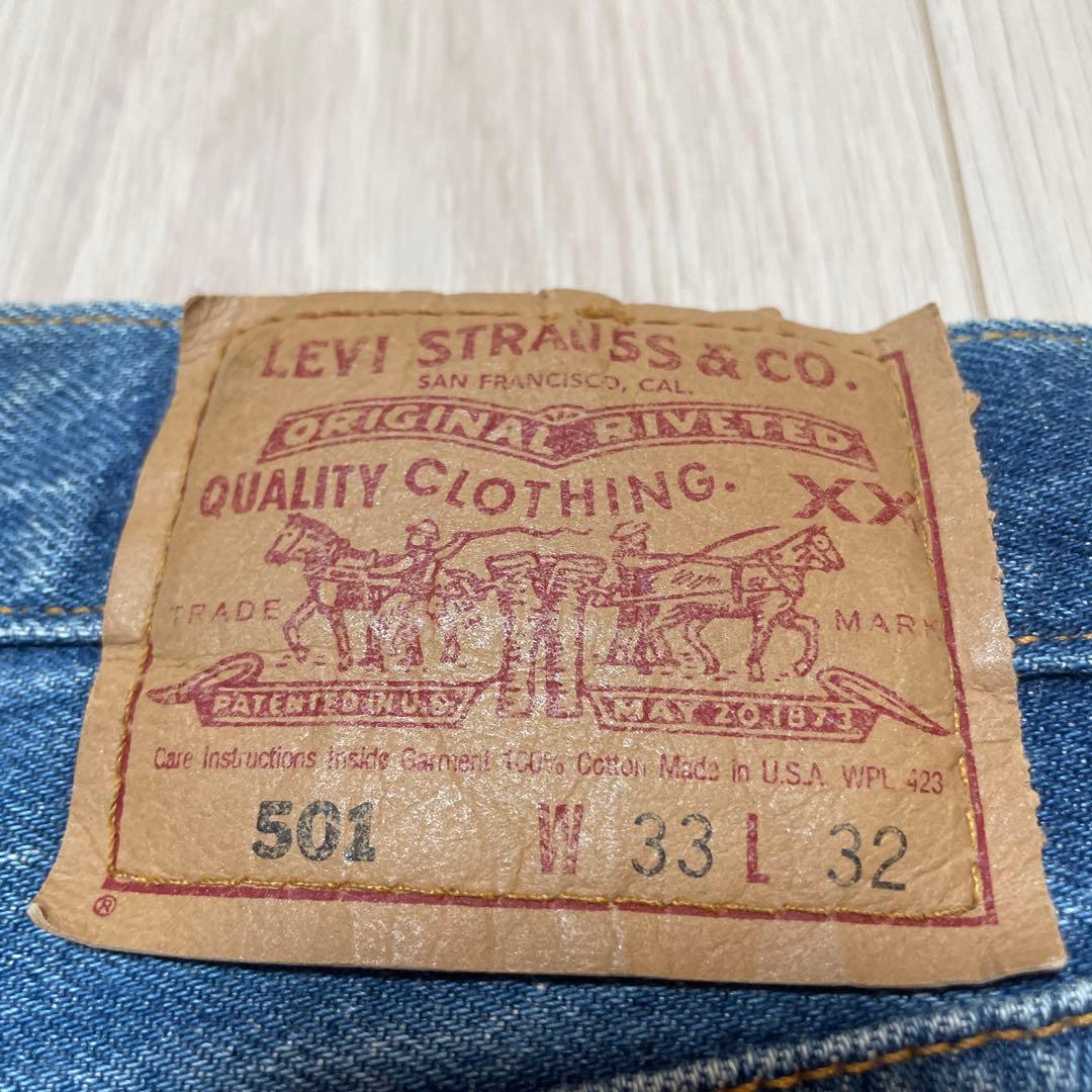 90s Levi's リーバイス 501 USA製 実寸W32.5 × L30