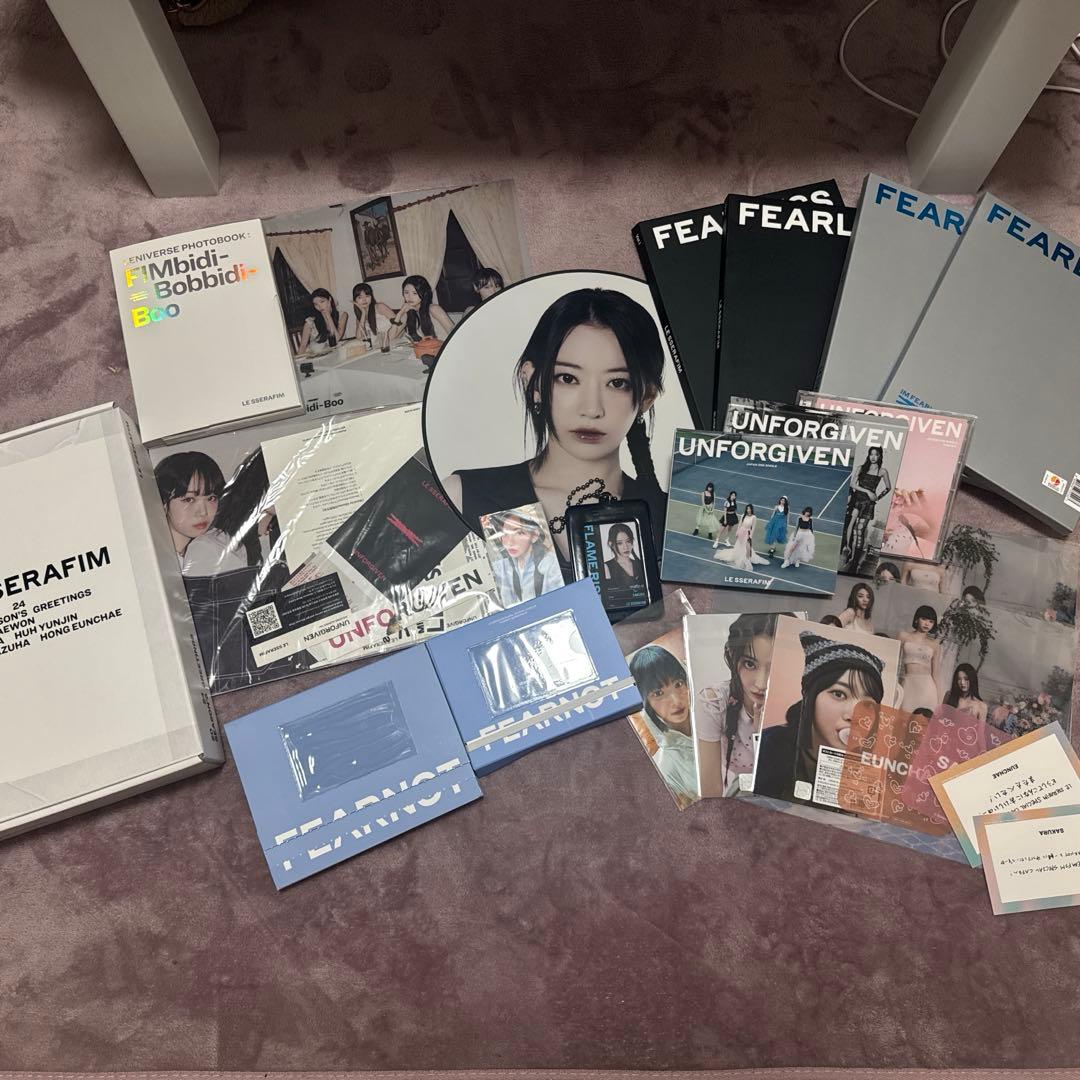 LE SSERAFIM 引退品まとめ　最終値下げ