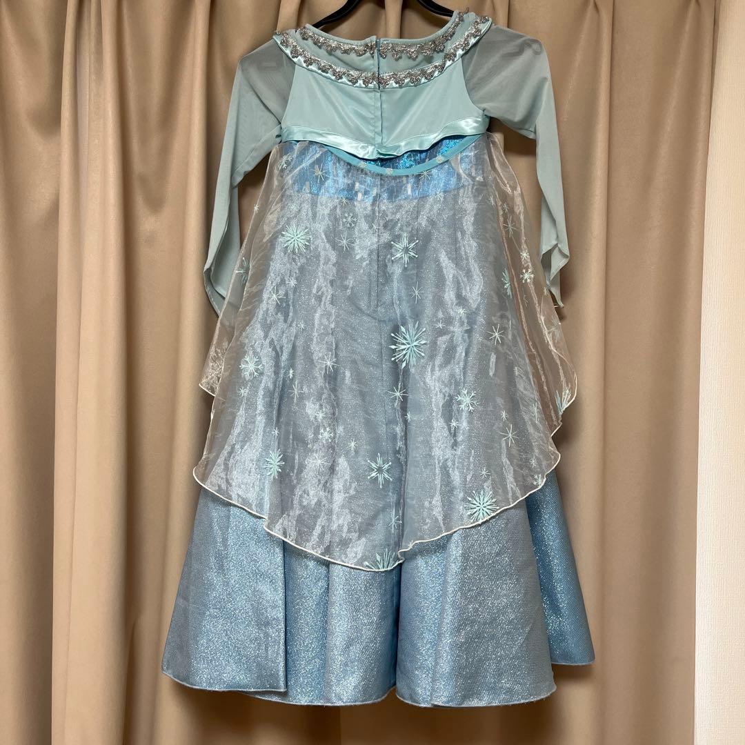 アナ雪　エルサ　ドレス　ビビディバビディブティック　120