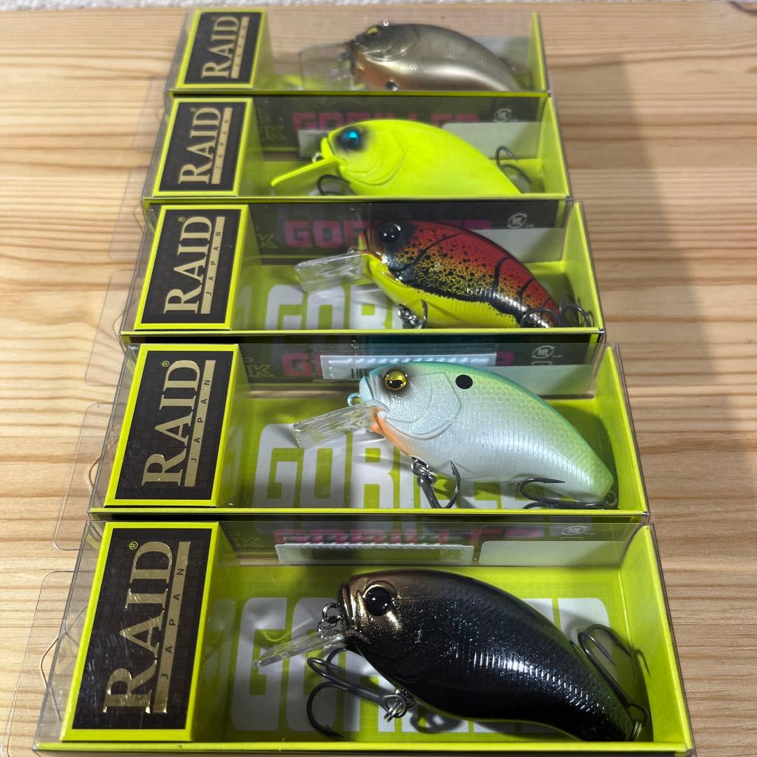 D-176 レイドジャパン レベルクランクゴリラー 5個セット（※バラ売りNG）