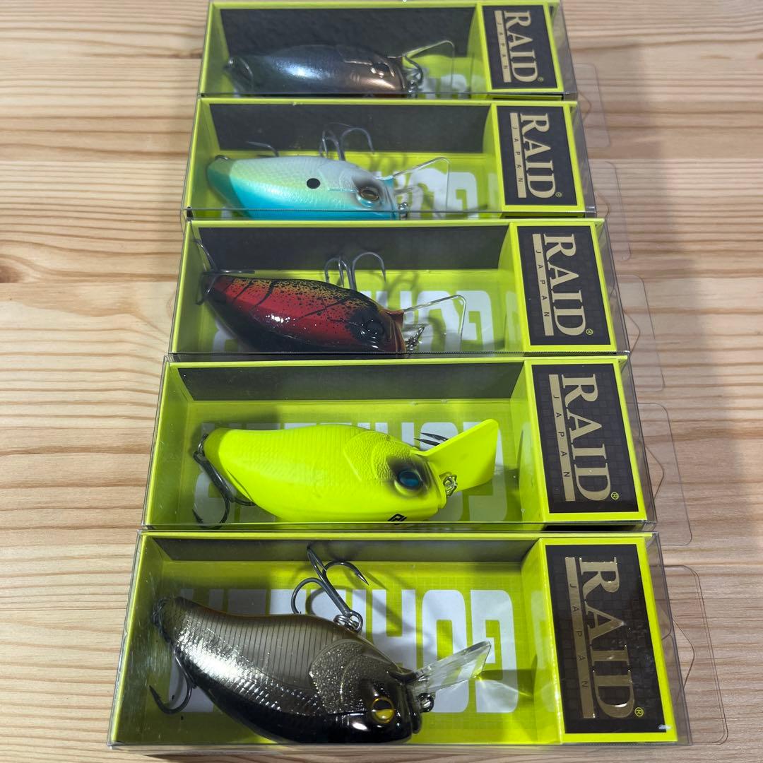 D-176 レイドジャパン レベルクランクゴリラー 5個セット（※バラ売りNG）