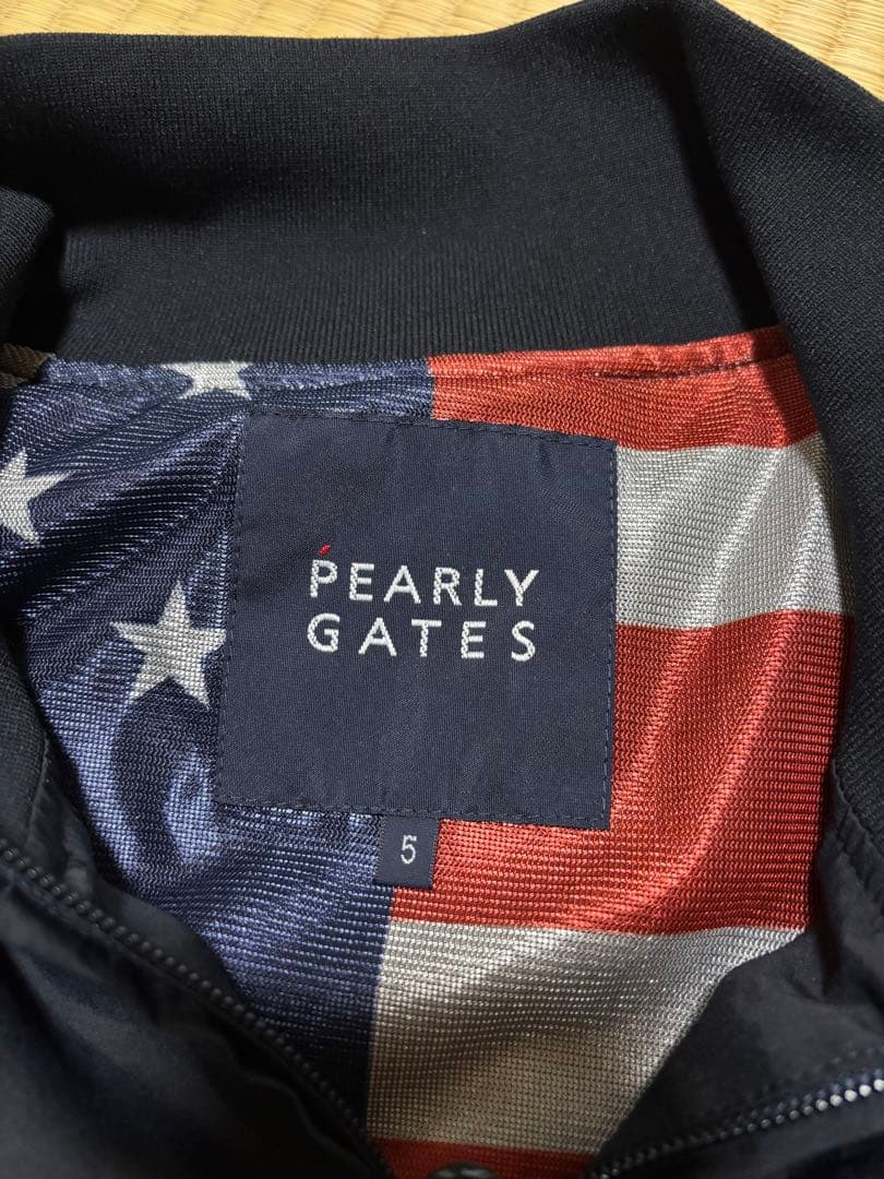 PEARLY GATES フルジップジャケット ネイビー