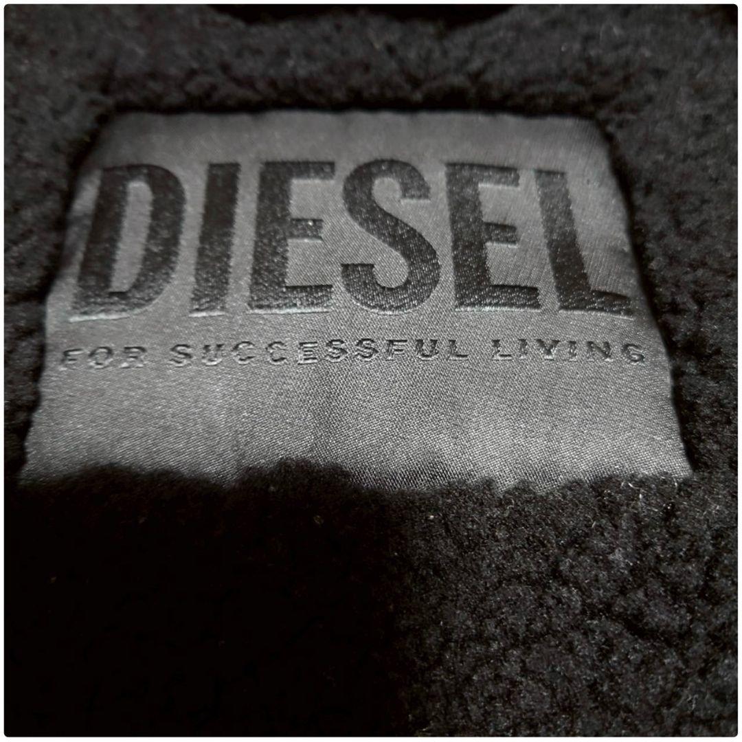 定価23万 ディーゼル 最高級ラムスキンムートンB-15型アビエイタージャケット