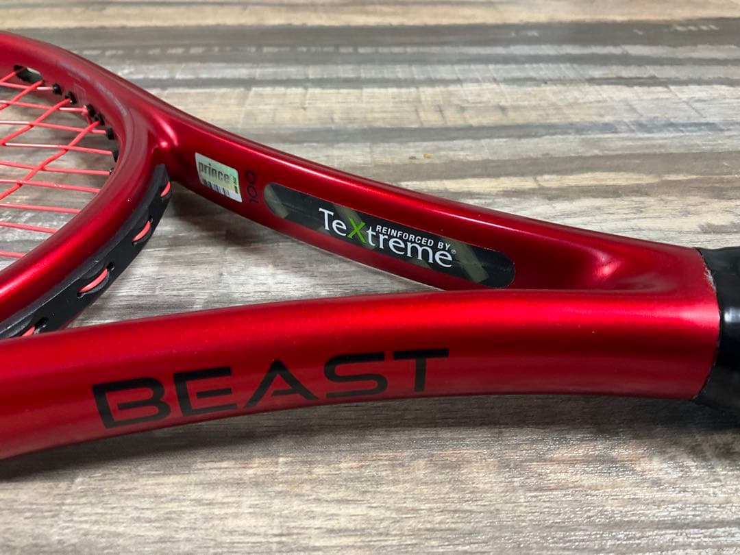 プリンス ビーストO3 G3 美品 ガット張りたて