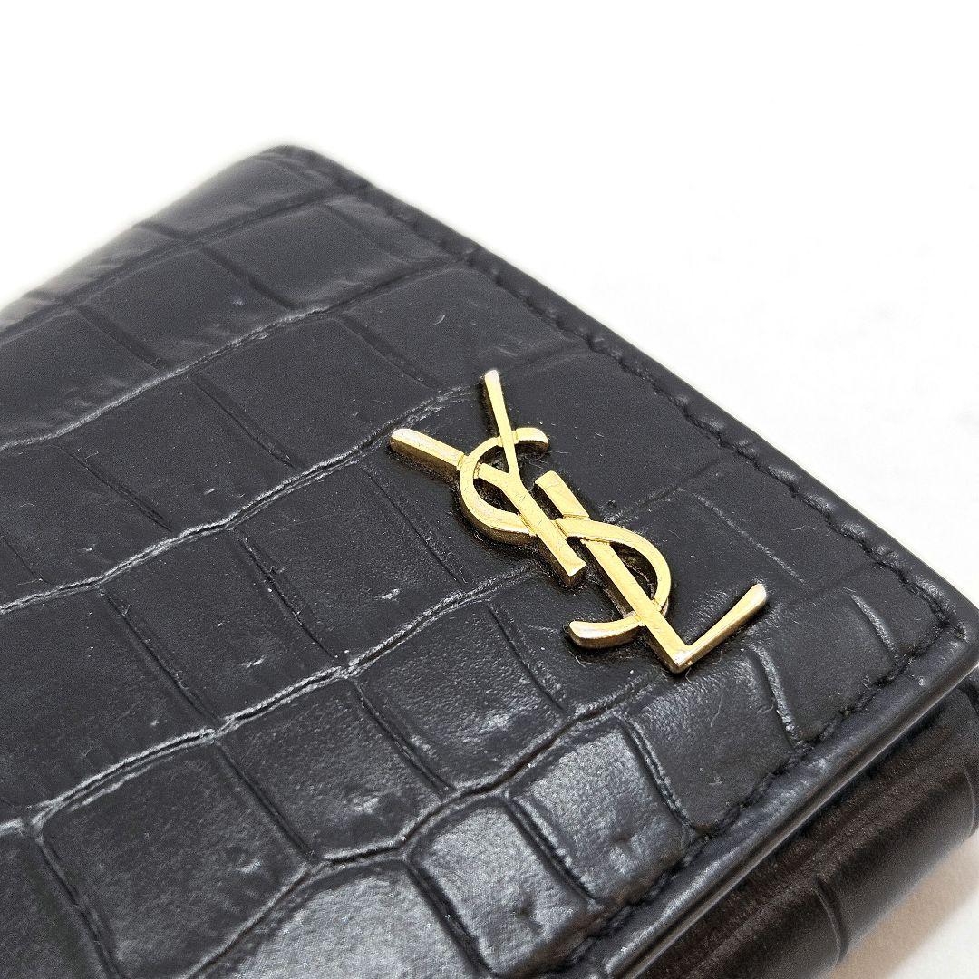 SAINT LAURENT サンローラン 6連 キーケース ブラック