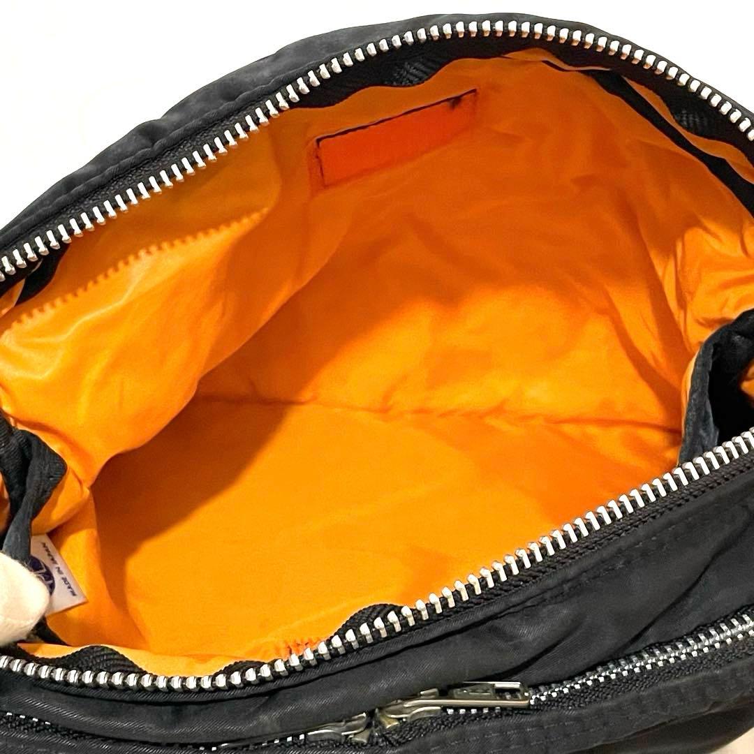 廃盤 ポーター タンカーショルダーバッグ Lサイズ 吉田カバン ブラック　2層式