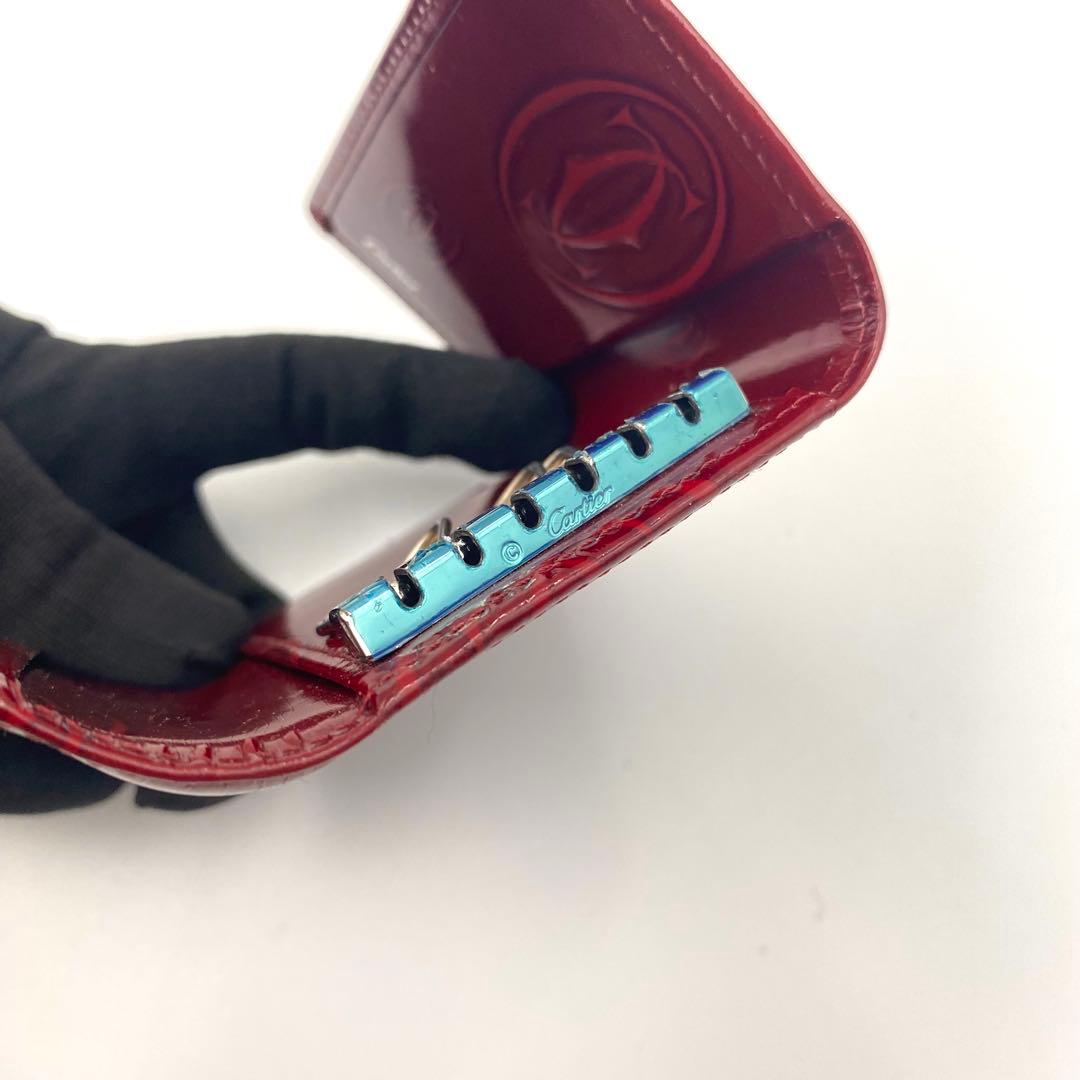 【箱付き】Cartier カルティエ ハッピーバースデー 6連 キーケース