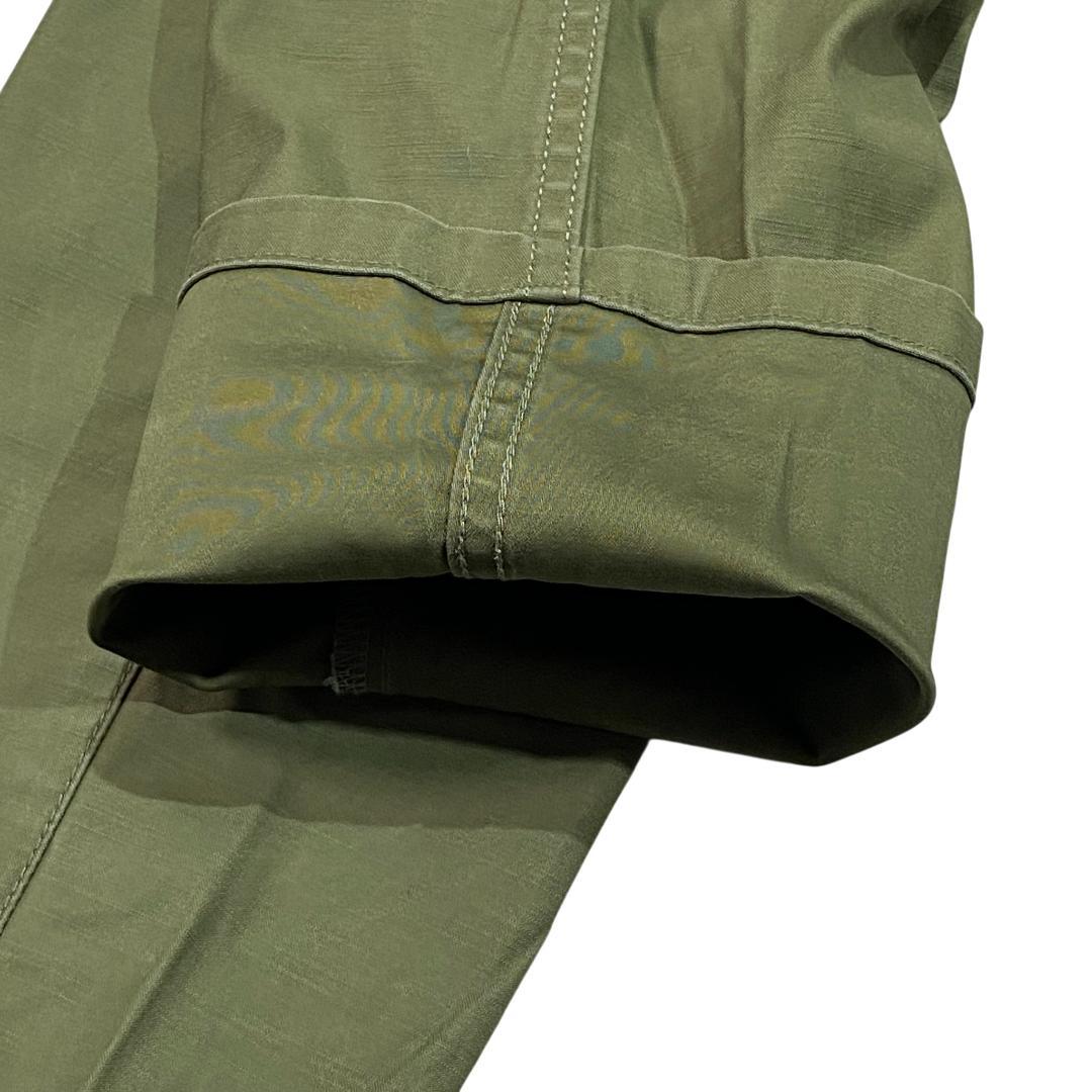 ROUGH＆SWELL ラフアンドスウェル ストレッチ ロングパンツ M カーキ