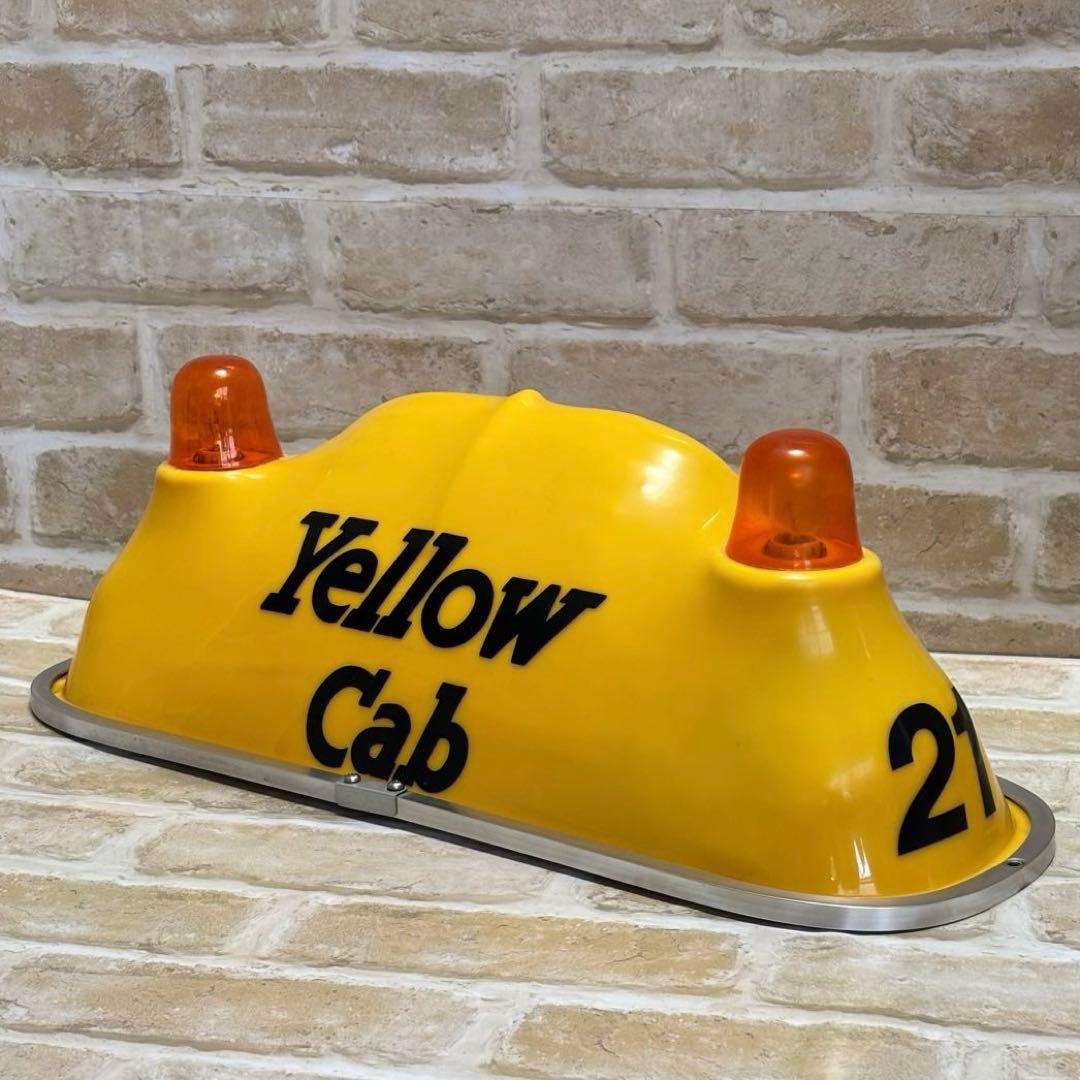 Yellow Cab Taxi ルーフサイン US雑貨 イエローキャブ - メルカリ