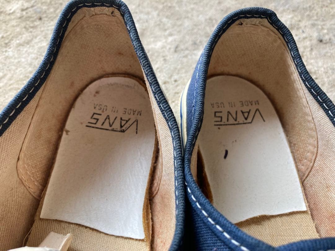 バンズ  VANS オーセンティックUSA製 70s Authentic