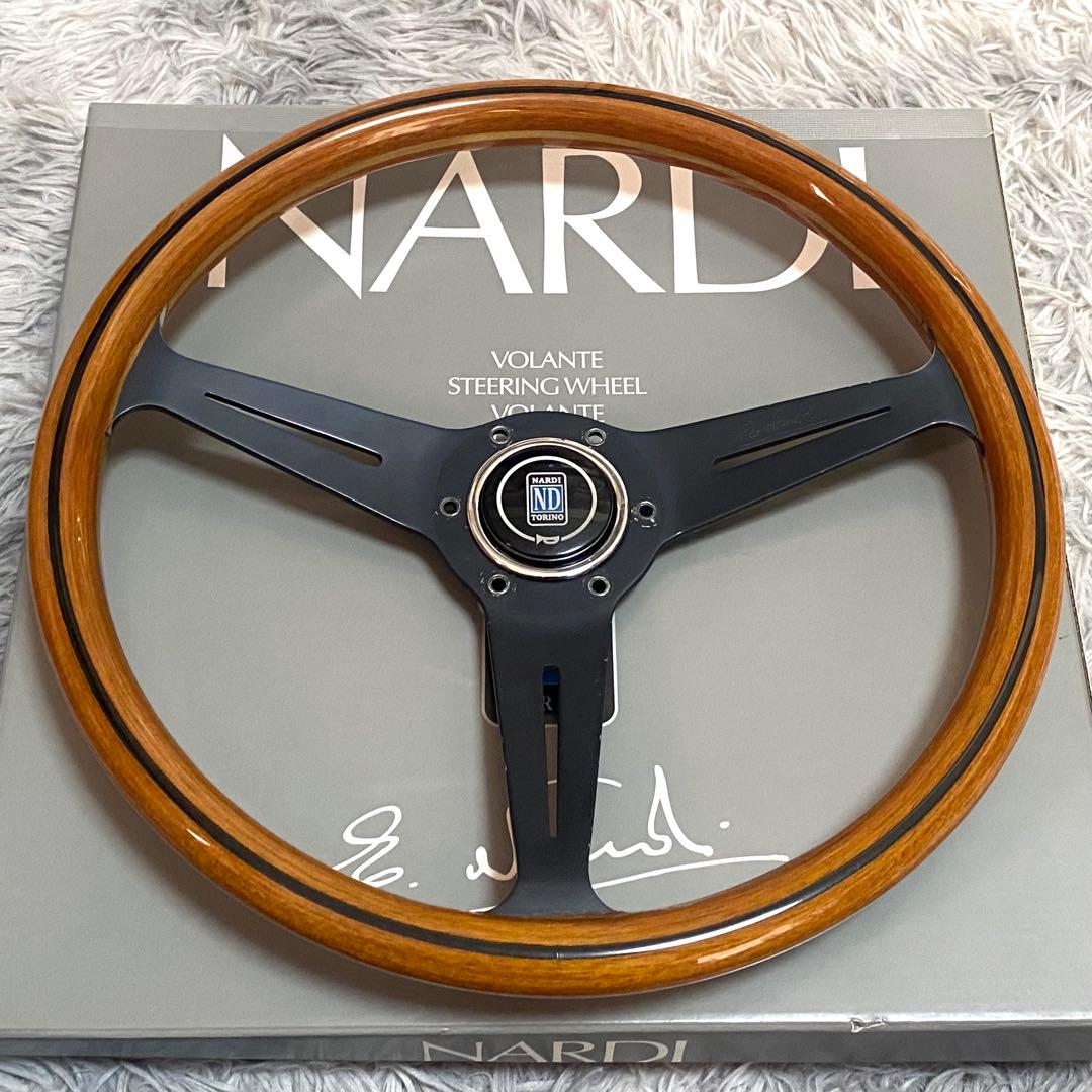 NARDI Classic】36.5Φ ウッドステアリング ナルディ - メルカリ