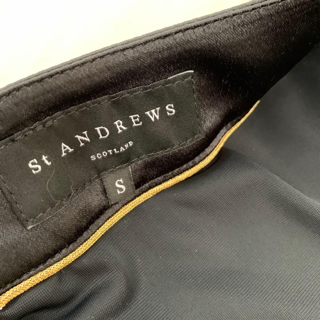 セントアンドリュース　ラメチェックシフォンスカート【未使用品、タグ付き】