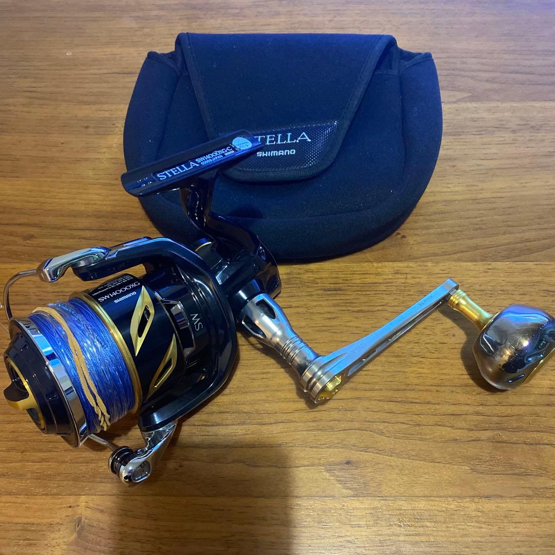 シマノ ステラ14000xg リブレハンドル - メルカリ